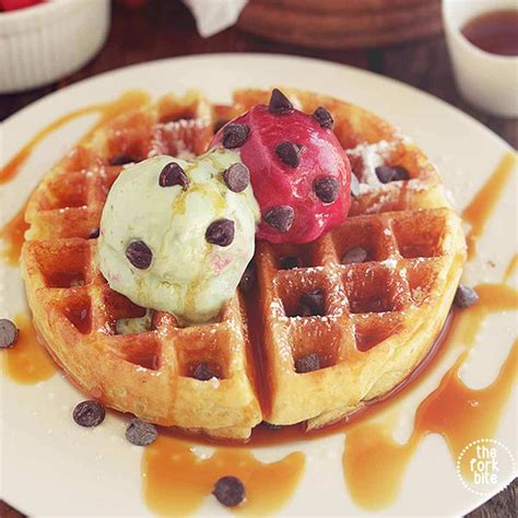 malted belgian waffle